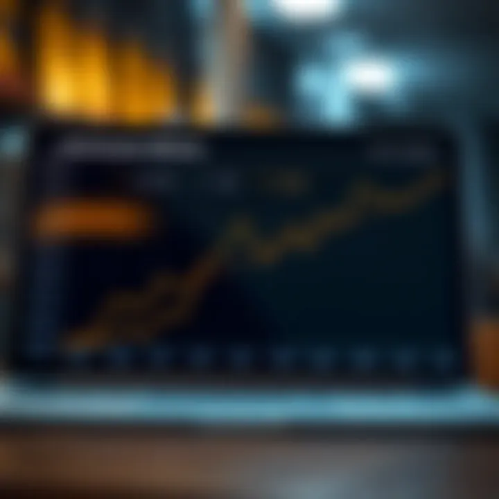 Performance Metrics Comparison Graph showing performance metrics of active vs passive funds over time