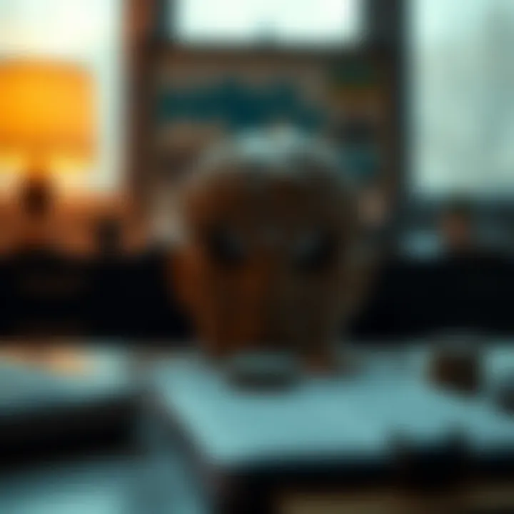 Visual depiction of the psychological impact of debt