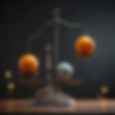 Balancing Passion and Pragmatism A balanced scale symbolizing passion and career choices