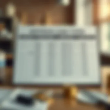 Comparison of Different Loan Types Comparison chart of various loan types and their rates