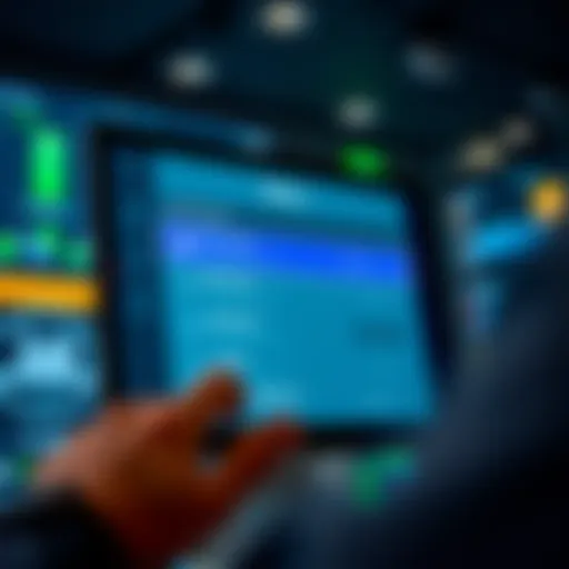 Digital Banking Interface for Wire Transfers Illustration of a digital banking interface showcasing wire transfer options