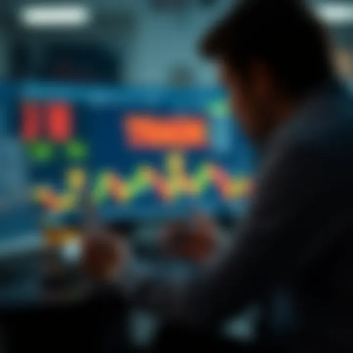 Illustration showcasing risk management techniques for traders