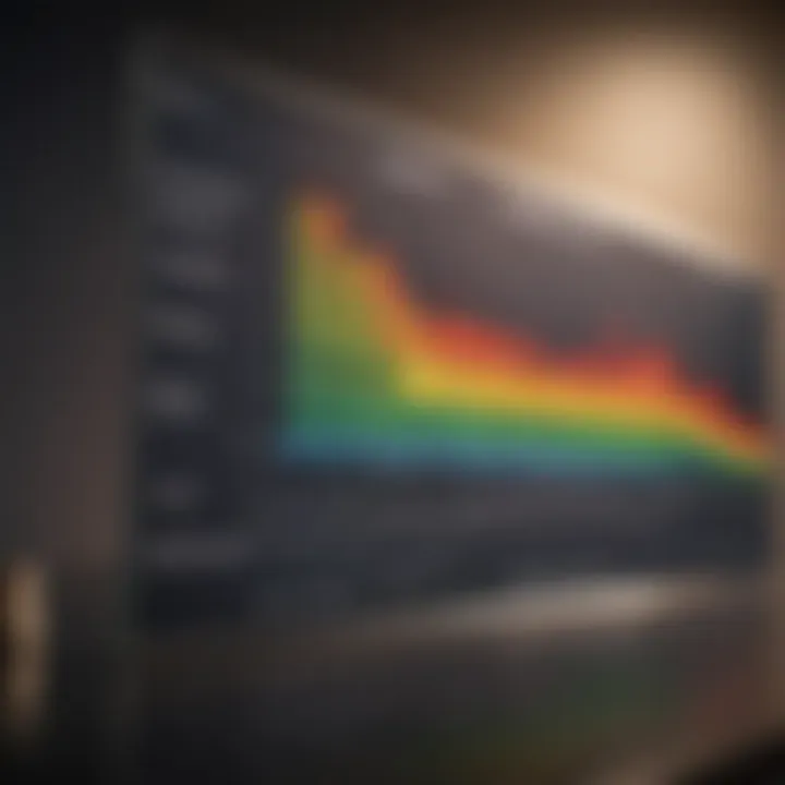 Graph showing the correlation between ESG scores and investment performance