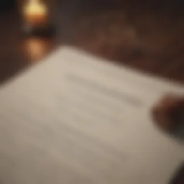 The Foundation of Estate Planning Illustration of a legal document symbolizing estate planning