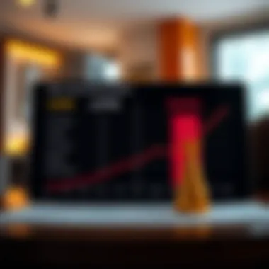 Loan Options Comparison A graph comparing loan options from banks and mortgage companies