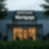 Modern Mortgage Company Office A modern mortgage company office exterior