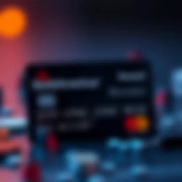 Overview of the BankAmericard Rewards World MasterCard showing key features