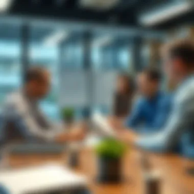 Collaborative Financial Strategy Discussion A group brainstorming session focused on financial strategies