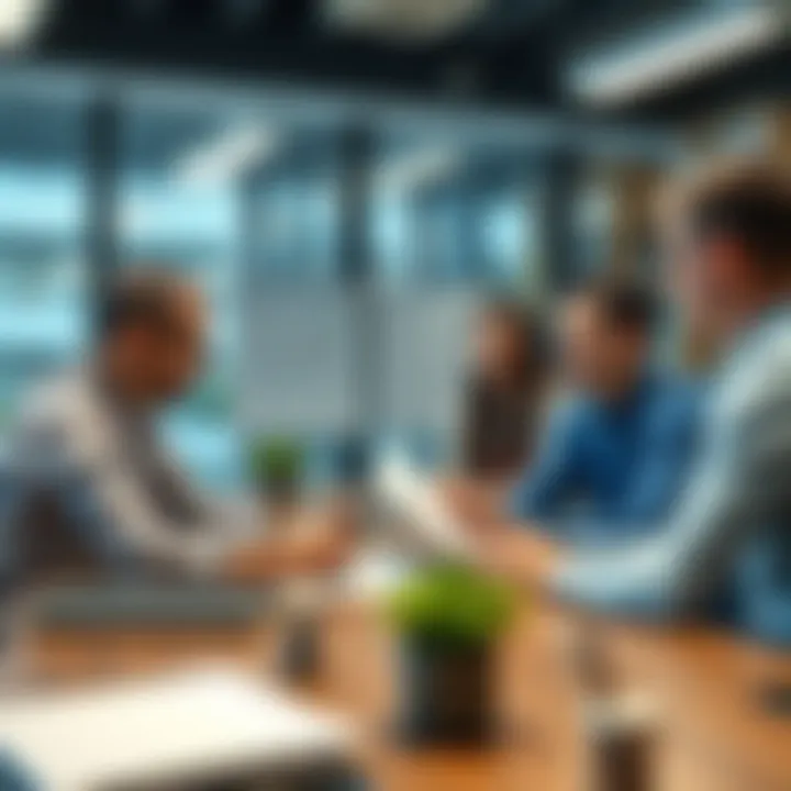 Collaborative Financial Strategy Discussion A group brainstorming session focused on financial strategies