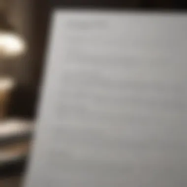 Highlighting Essential Skills A close-up of a resume with highlighted skills