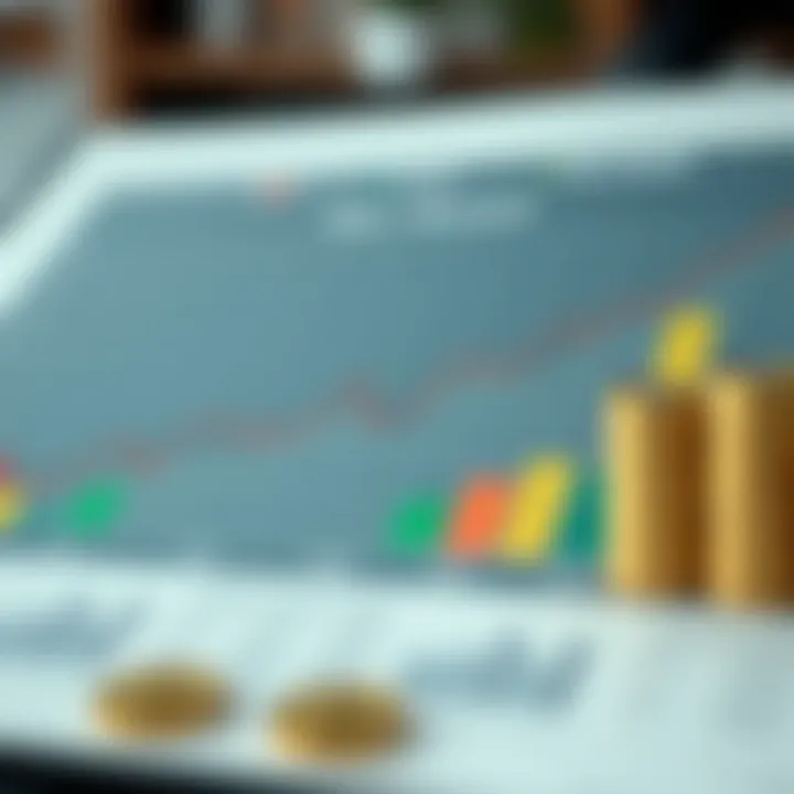 Chart analyzing risk vs. reward in various investment strategies