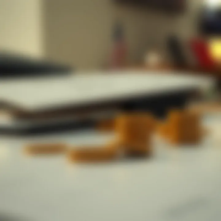 Visual representation of risks associated with secured credit