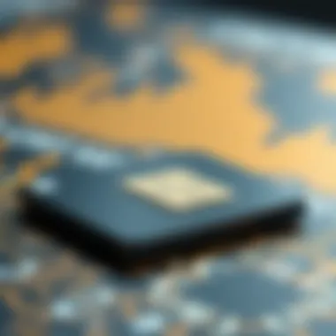 Understanding the Security Advantages of Chip Payments Illustration showcasing the security features of chip technology