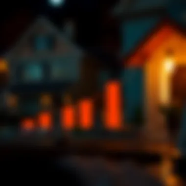 Graph illustrating potential profit margins in house flipping