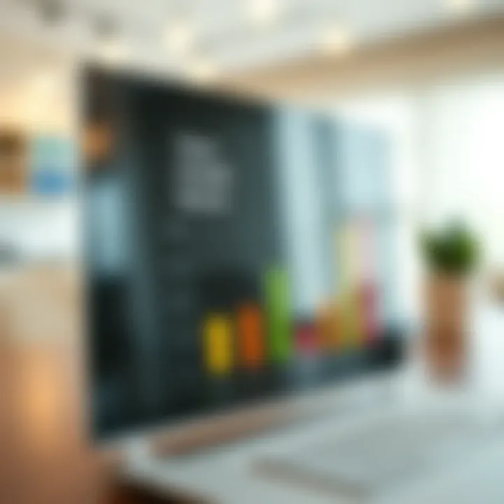 Graph depicting credit score improvement