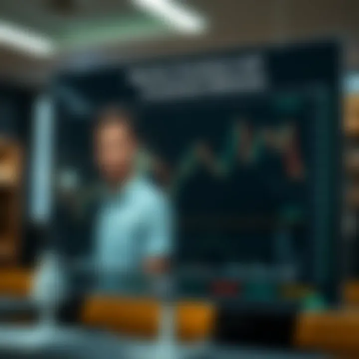 Chart showing market emotions and their effects on investing