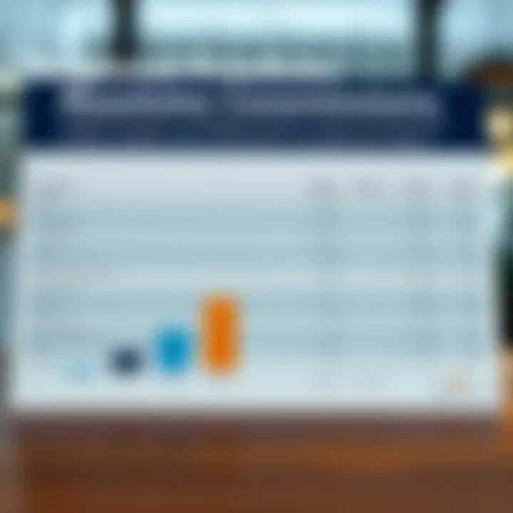 Chart comparing regional commission practices