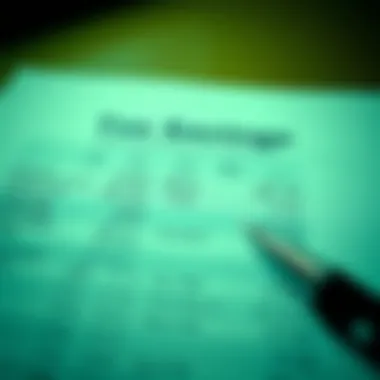 A table displaying potential tax savings