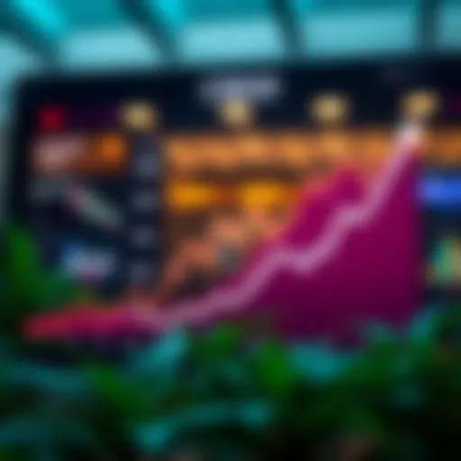 Growth of the CBD Market Graph showing CBD market growth