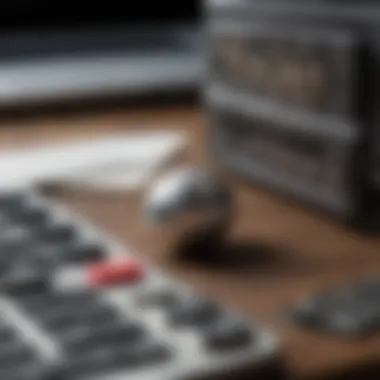 Understanding Costs Associated with CPA Services A calculator and financial reports illustrating the cost analysis in CPA services.