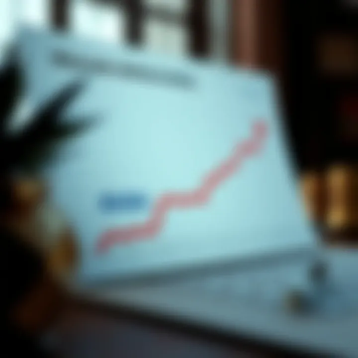 A graph depicting debt reduction over time