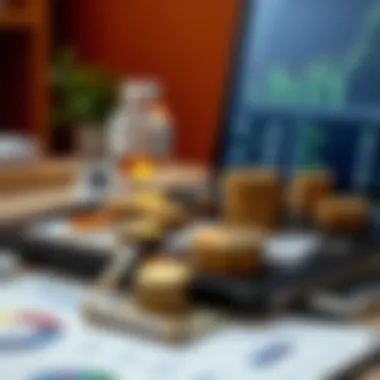 Investment portfolio showcasing diverse asset allocation