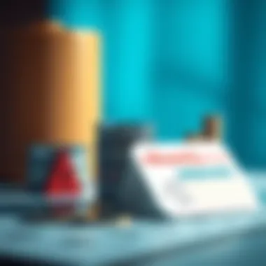 Visual representation of different financial products using monthly interest rates