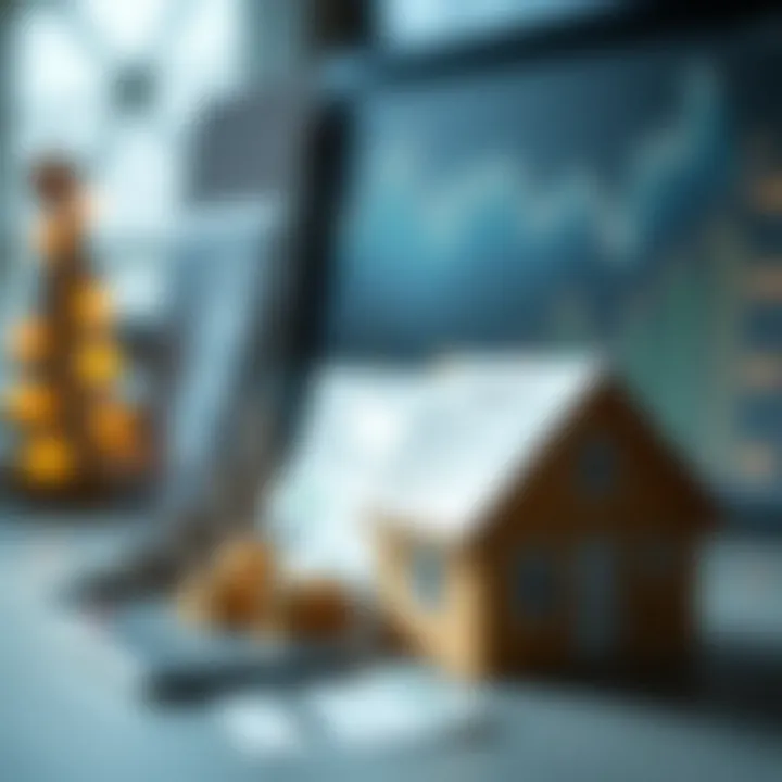 Financial Metrics in Mortgage Lending Visual representation of financial metrics in mortgage lending