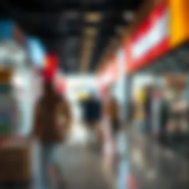 Illustration of various retail sectors performance