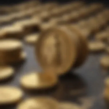 Historical Significance of Gold in Currency An infographic illustrating the historical significance of gold as a standard for currency.