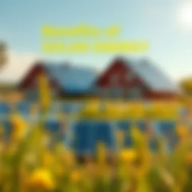 Benefits of Solar Energy An infographic depicting the benefits of solar energy