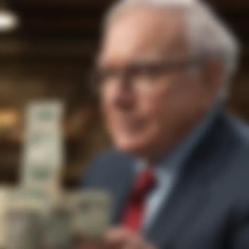 Warren Buffett analyzing investment options