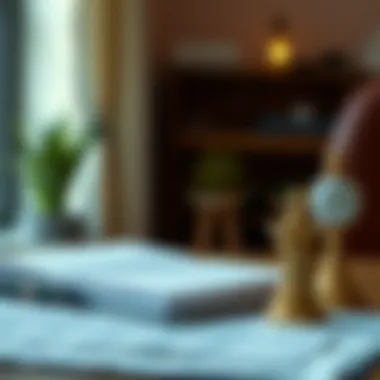 Visual representation of estate planning with trusts