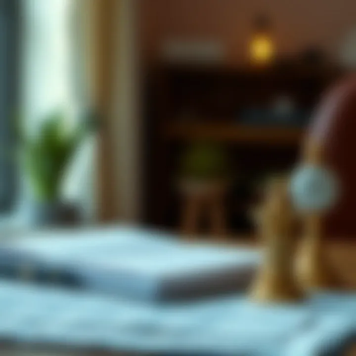 Visual representation of estate planning with trusts