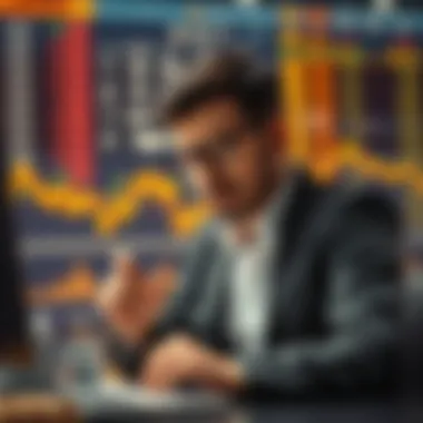 Investor Insights on Economic Indicators Investor analyzing economic indicators